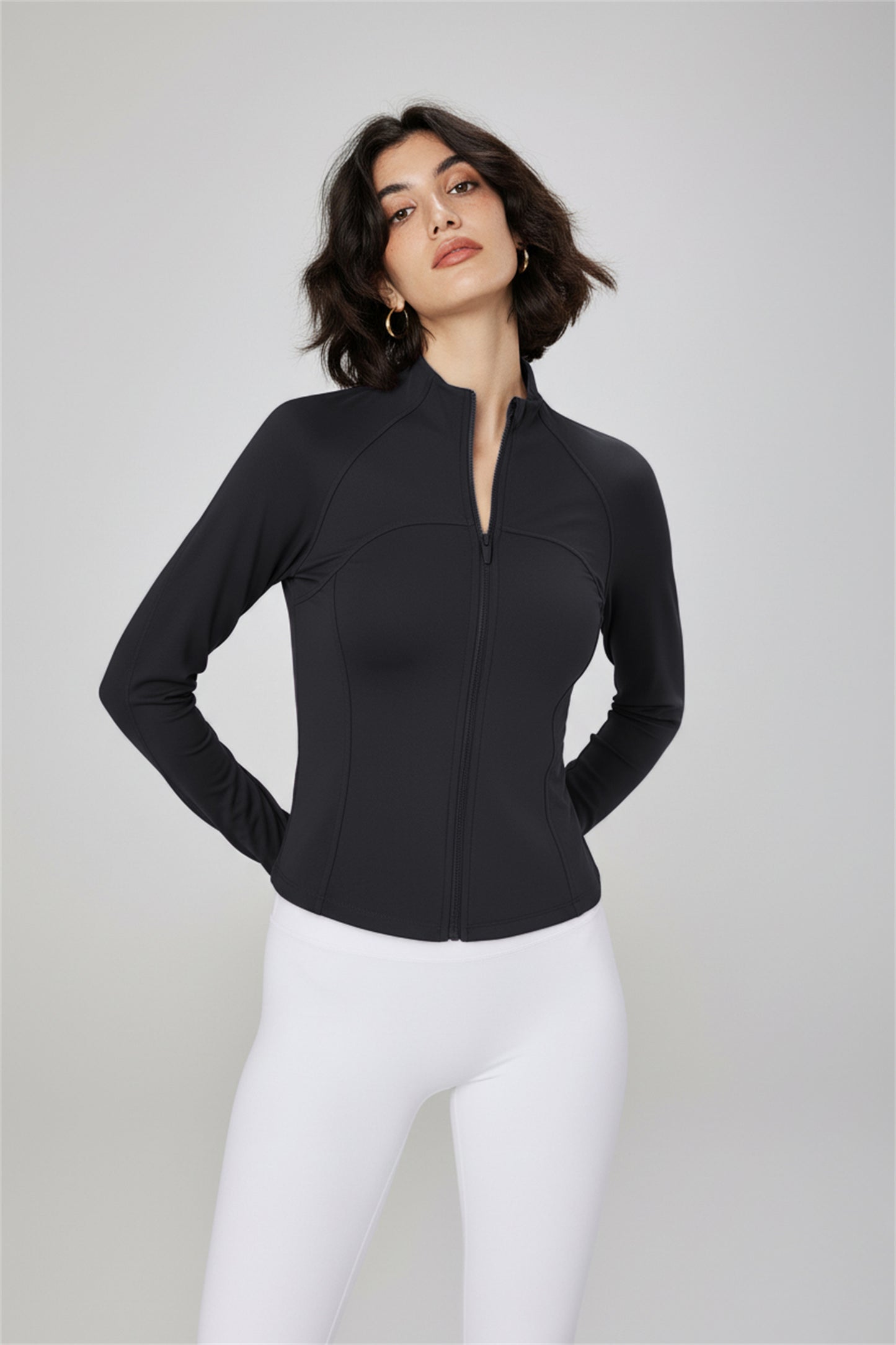 ESO Sculpt Fleece Jacket (Black | Ivory)