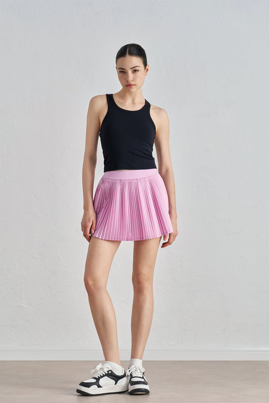 Pleated Skort