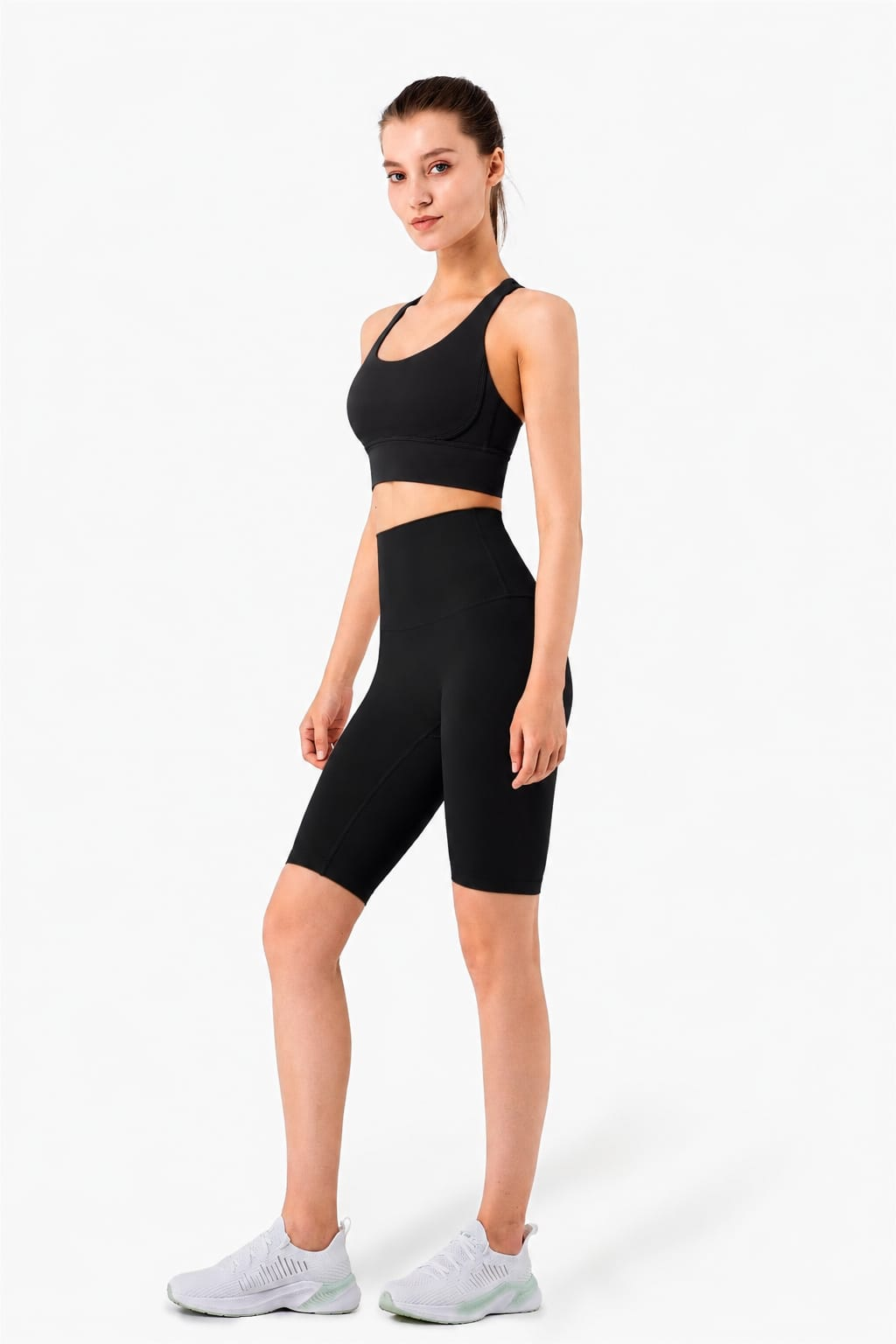 ESO Sports Bra + Mid-Length Shorts Set